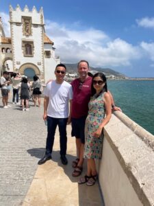 Stephane with Bo Gas (Chinese University of Hong Kong) and Yingzi Yang (Harvard) at the Wnt GRC 2023 in Spain.