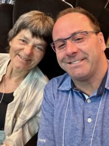 Stephane and Mariann Bienz, co-chairs of the Wnt GRC 2023